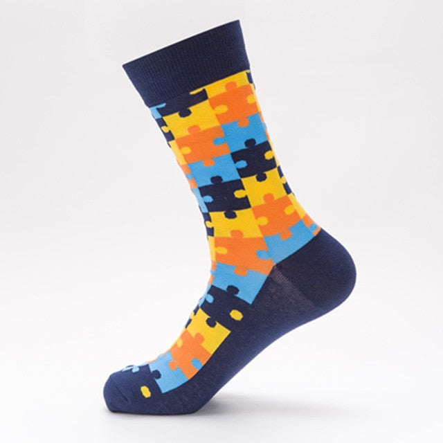 womens colorful crew socks