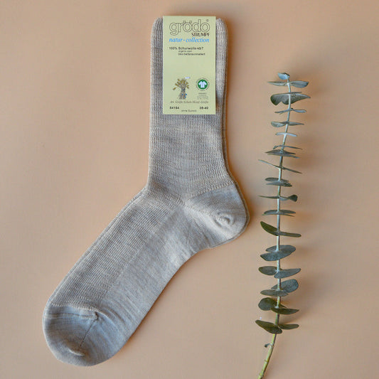 Adults Fine Socks in 100% Organic Wool (37-46)
