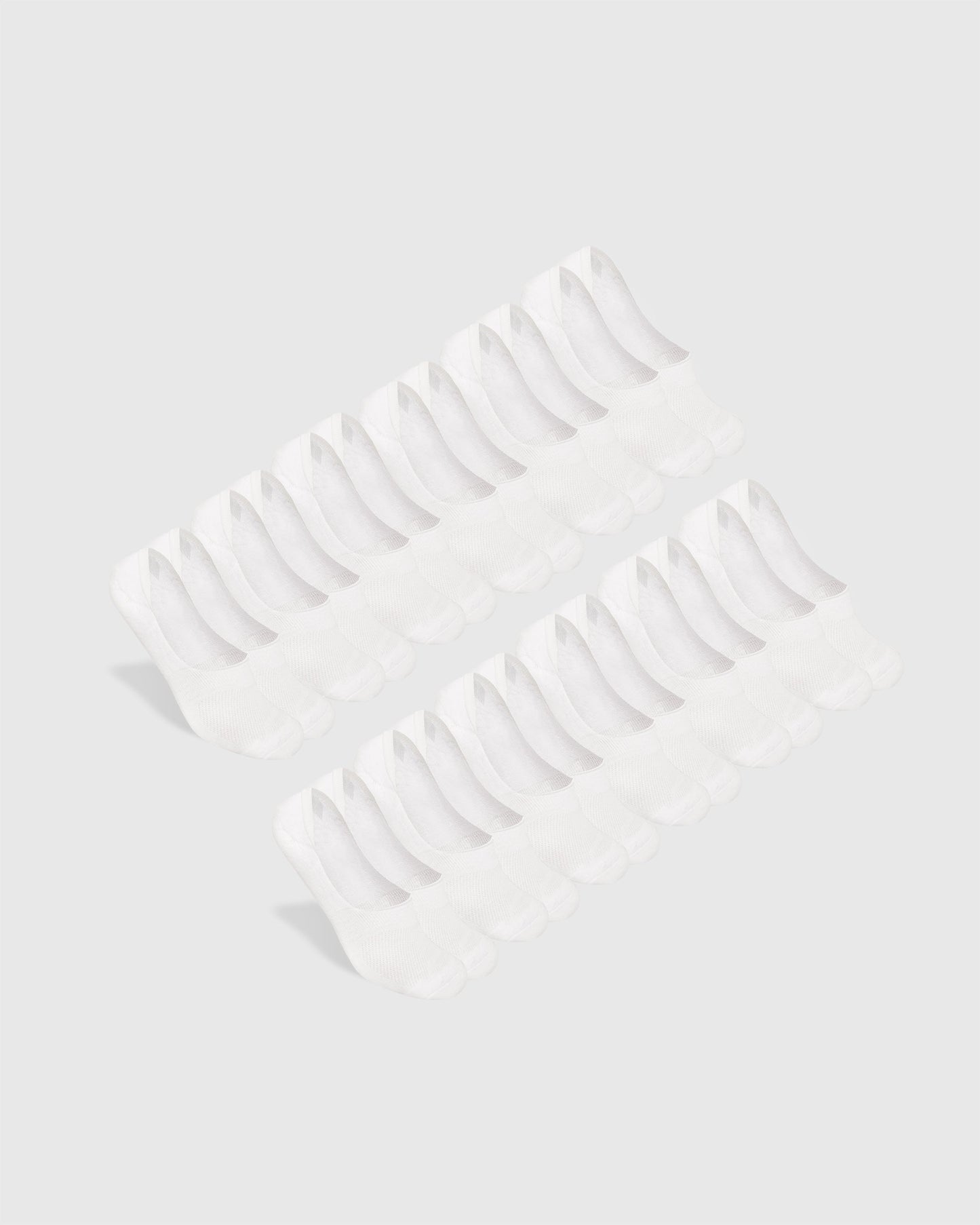 White Never Show Sock 12-Pack