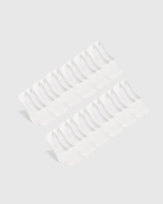 White Never Show Sock 12-Pack