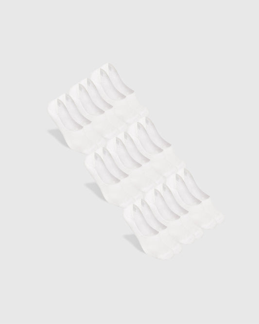 White Never Show Sock 9-Pack