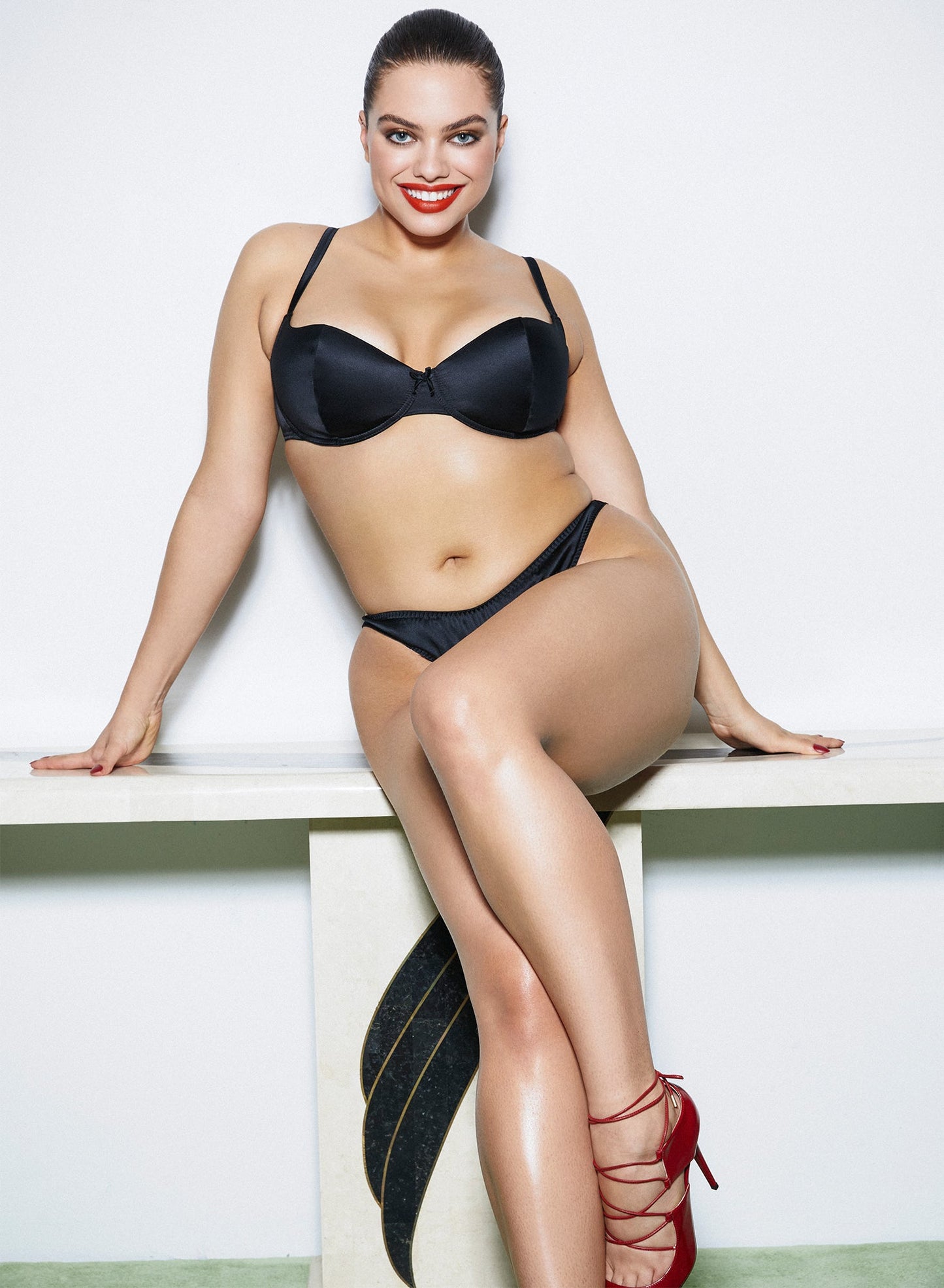 Satin Luxe Balconette Bra