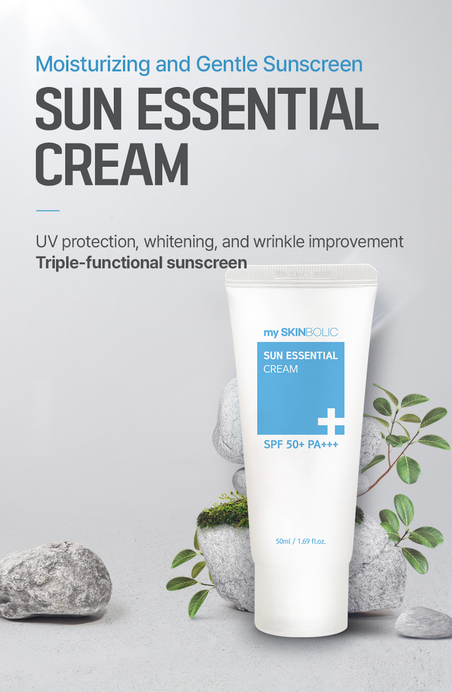 Sun Essential Cream SPF 50+ PA+++ 50ml Retail $67