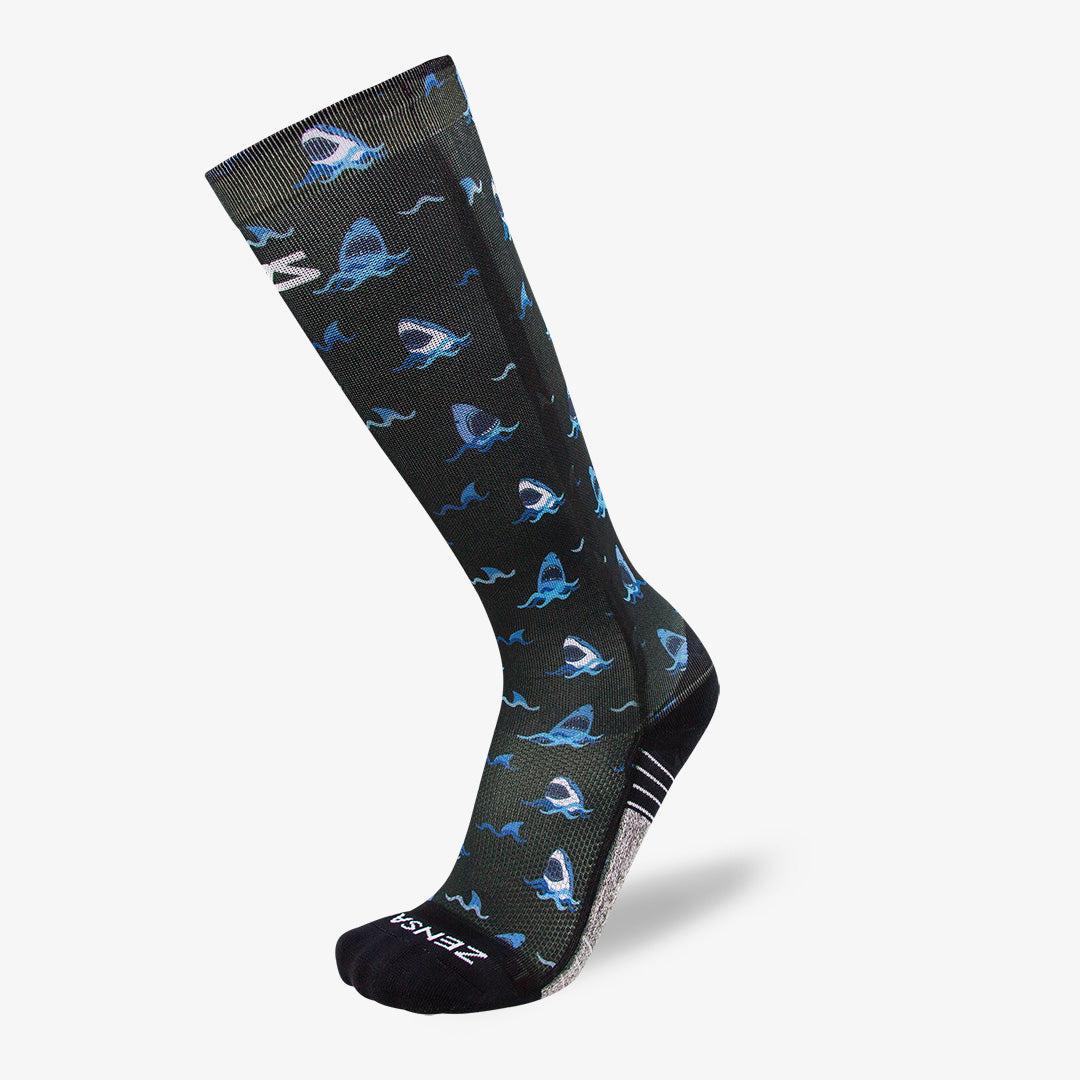 Sharks Compression Socks (Knee-High)