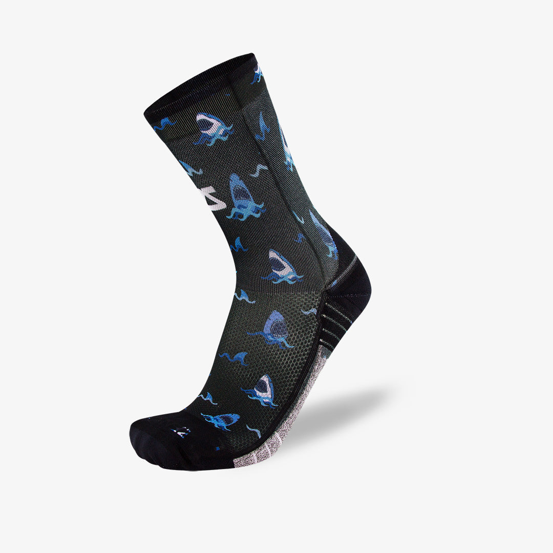 Shark Socks (Mini-Crew)