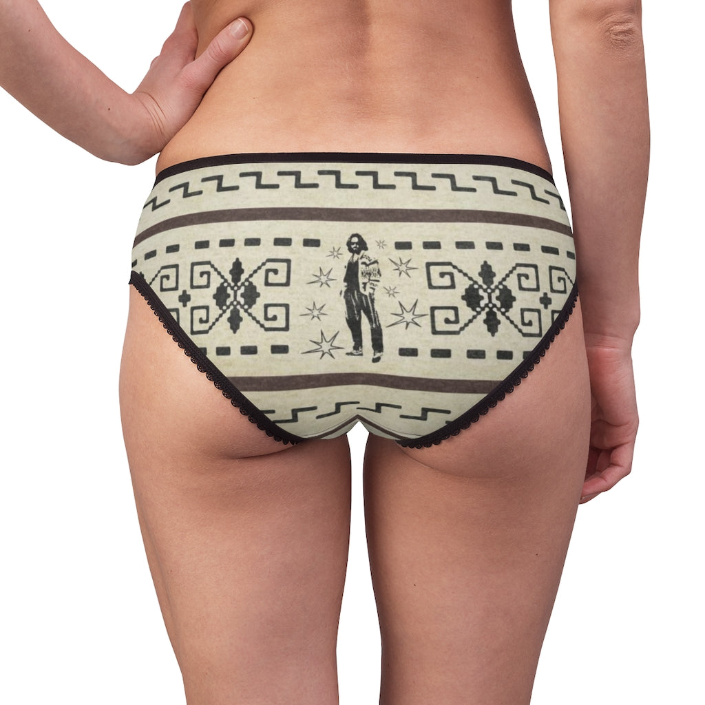 The Dude's Women's Briefs Backed with The Iconic Lebowski Silhouette