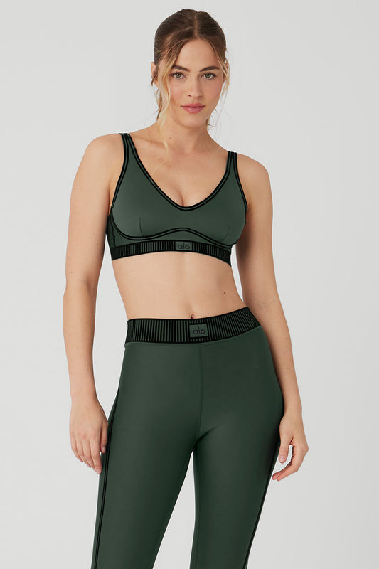 Airlift Line Up Bra - Dark Cactus