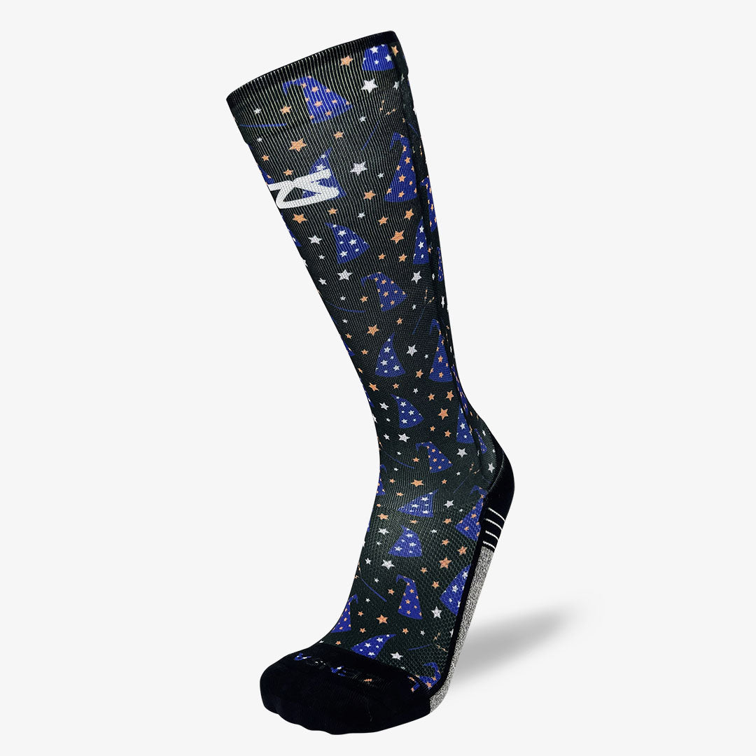 Wizard Hats Compression Socks (Knee-High)