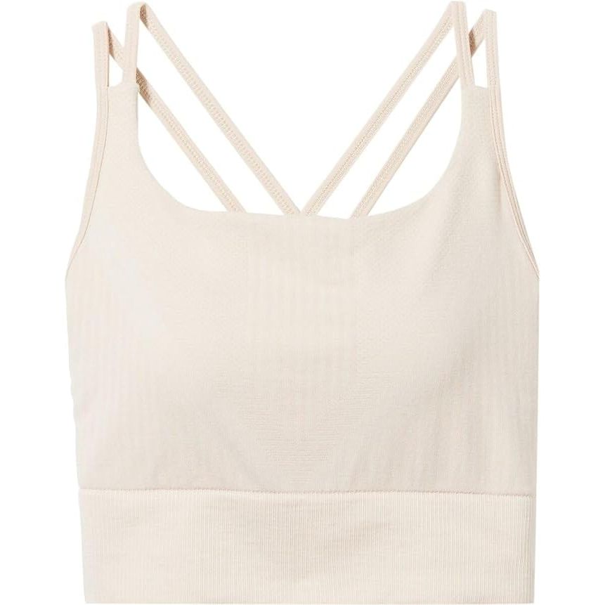 1 Womens Intraknit Strappy Bra  -  Small / Almond