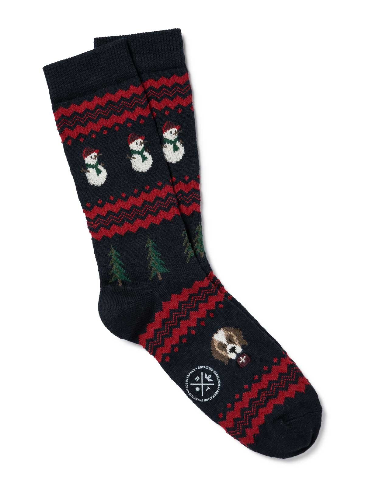 {Royalties Paris} Men's Socks :: Winter :: Dark Blue
