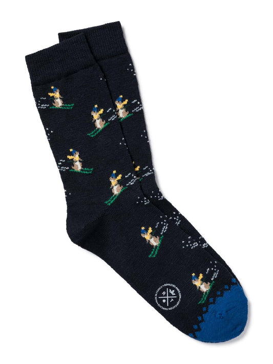 {Royalties Paris} Men's Socks :: Biscotte :: Dark Blue