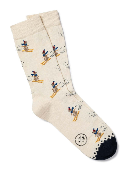{Royalties Paris} Men's Socks :: Biscotte :: Natural