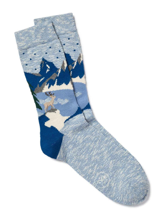 {Royalties Paris} Men's Socks :: Ernest :: Sky