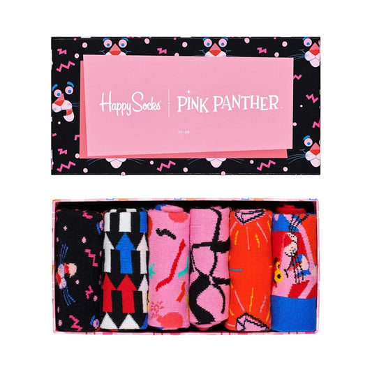 Pink Panther Collector Socks Box Set - 6-Pack