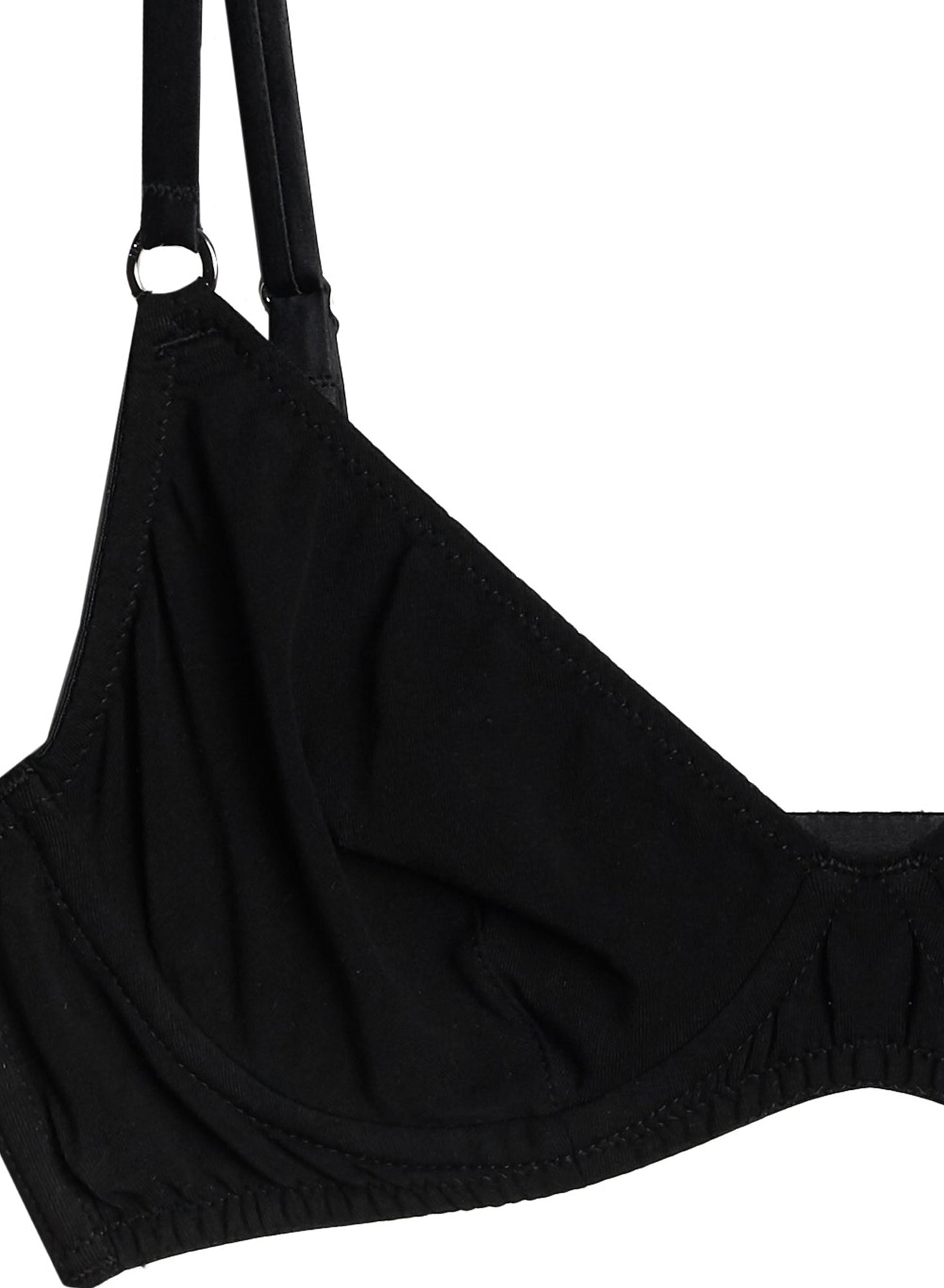 Organic Cotton Unlined Demi Bra