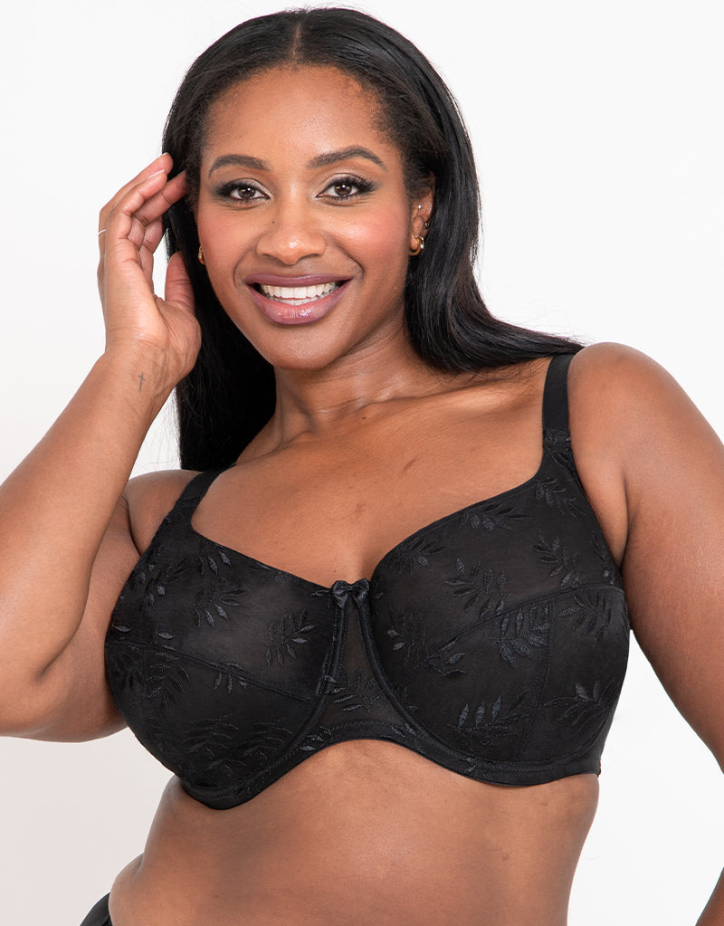 Panache Superbra Tango Balconette Bra Black