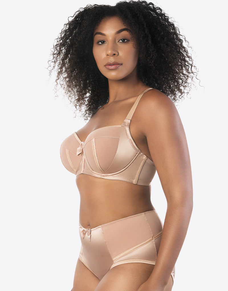 Parfait Charlotte Padded Balconette Bra True Latte