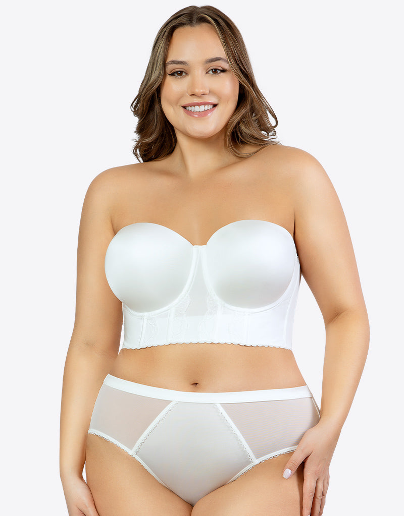 Parfait Elissa Bustier Pearl White
