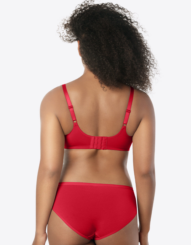 Parfait Enora Minimizer Full Cup Bra Racing Red