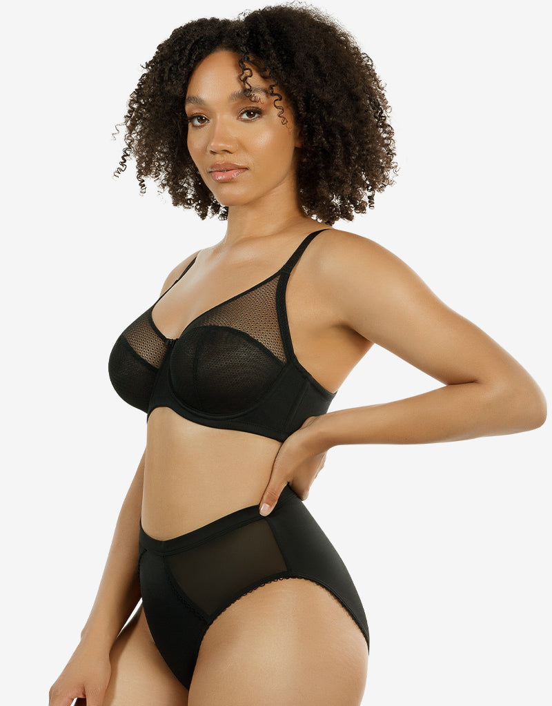 Parfait Paige Balconette Bra Black