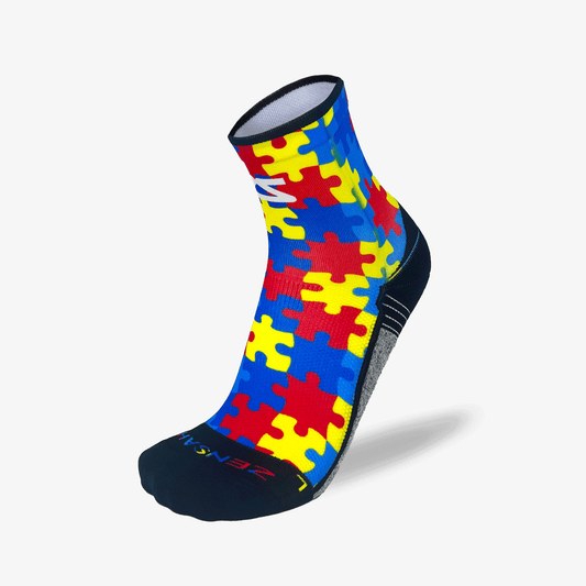 Puzzle Pieces Socks (Mini-Crew)