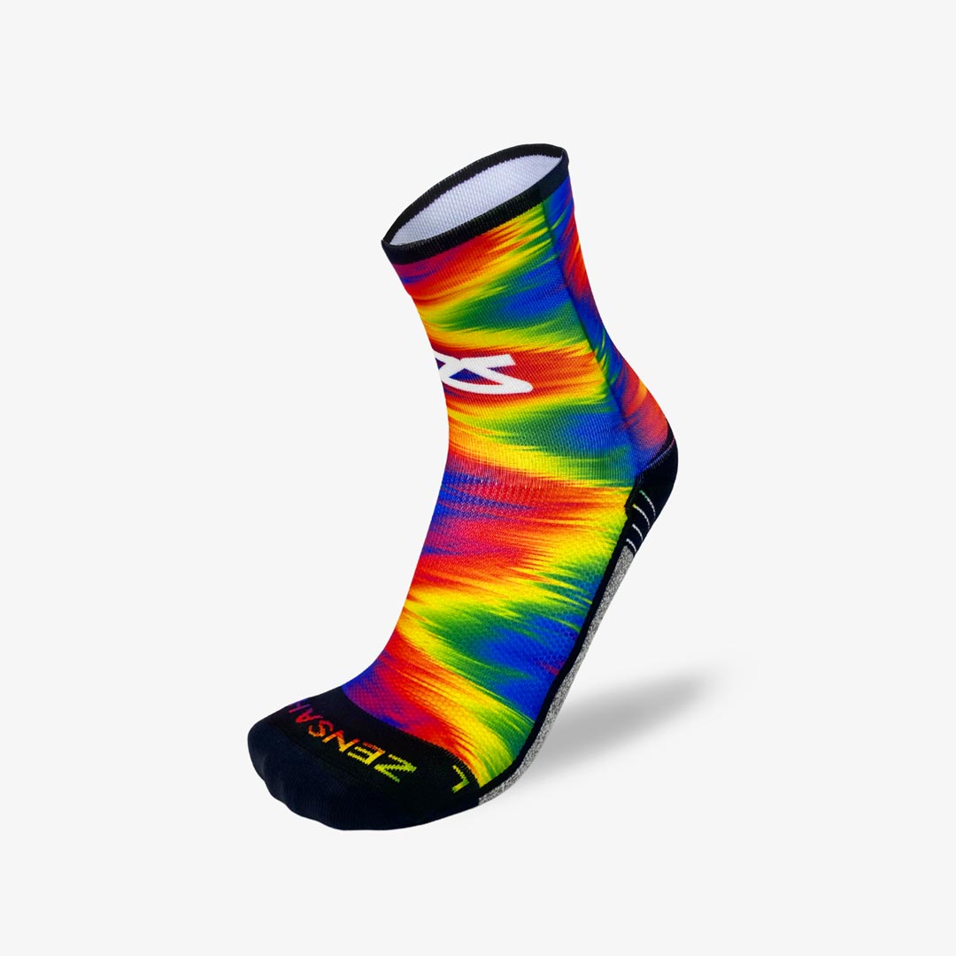 Rainbow Gradient Socks (Mini-Crew)