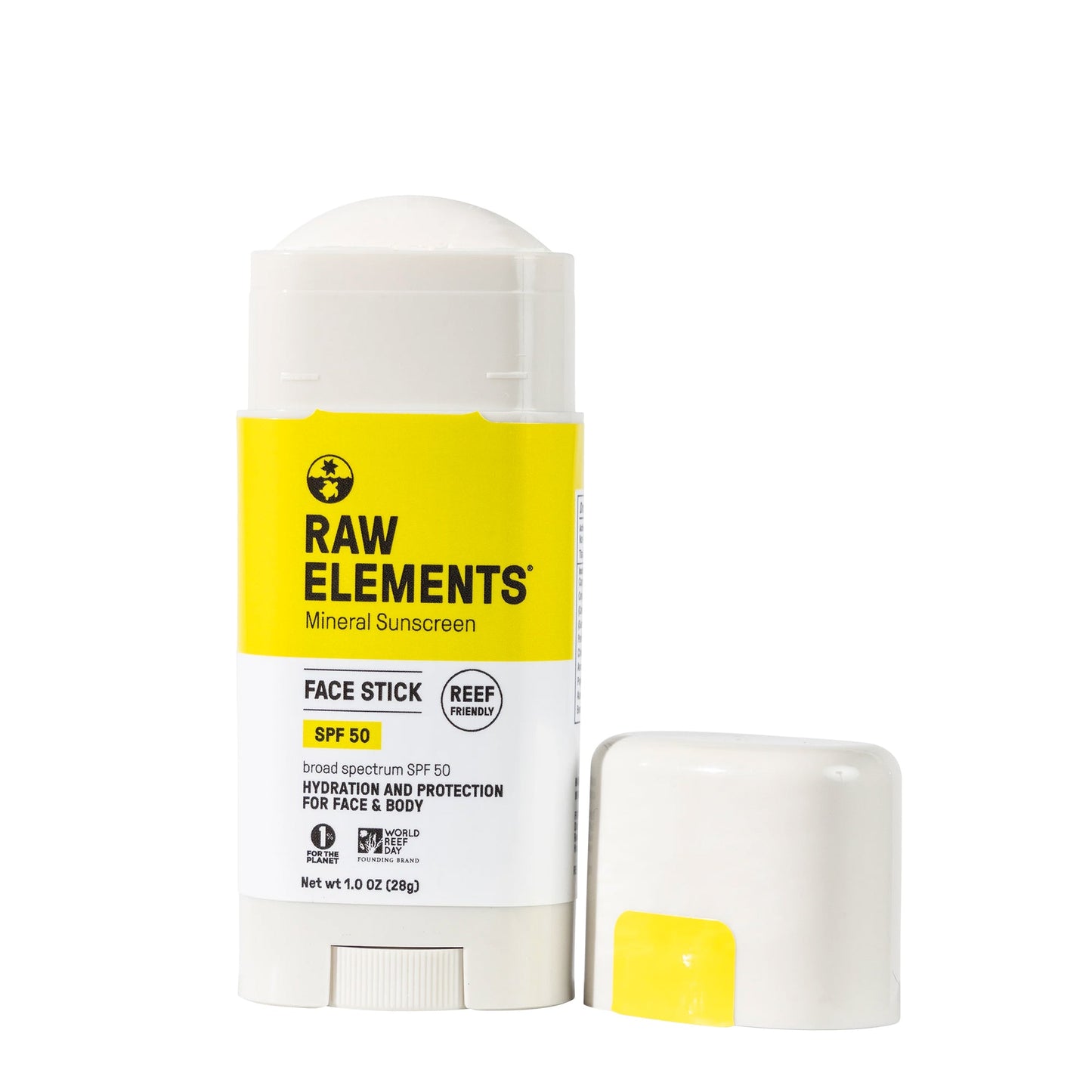 Raw Elements SPF 50 Face Stick Sunscreen