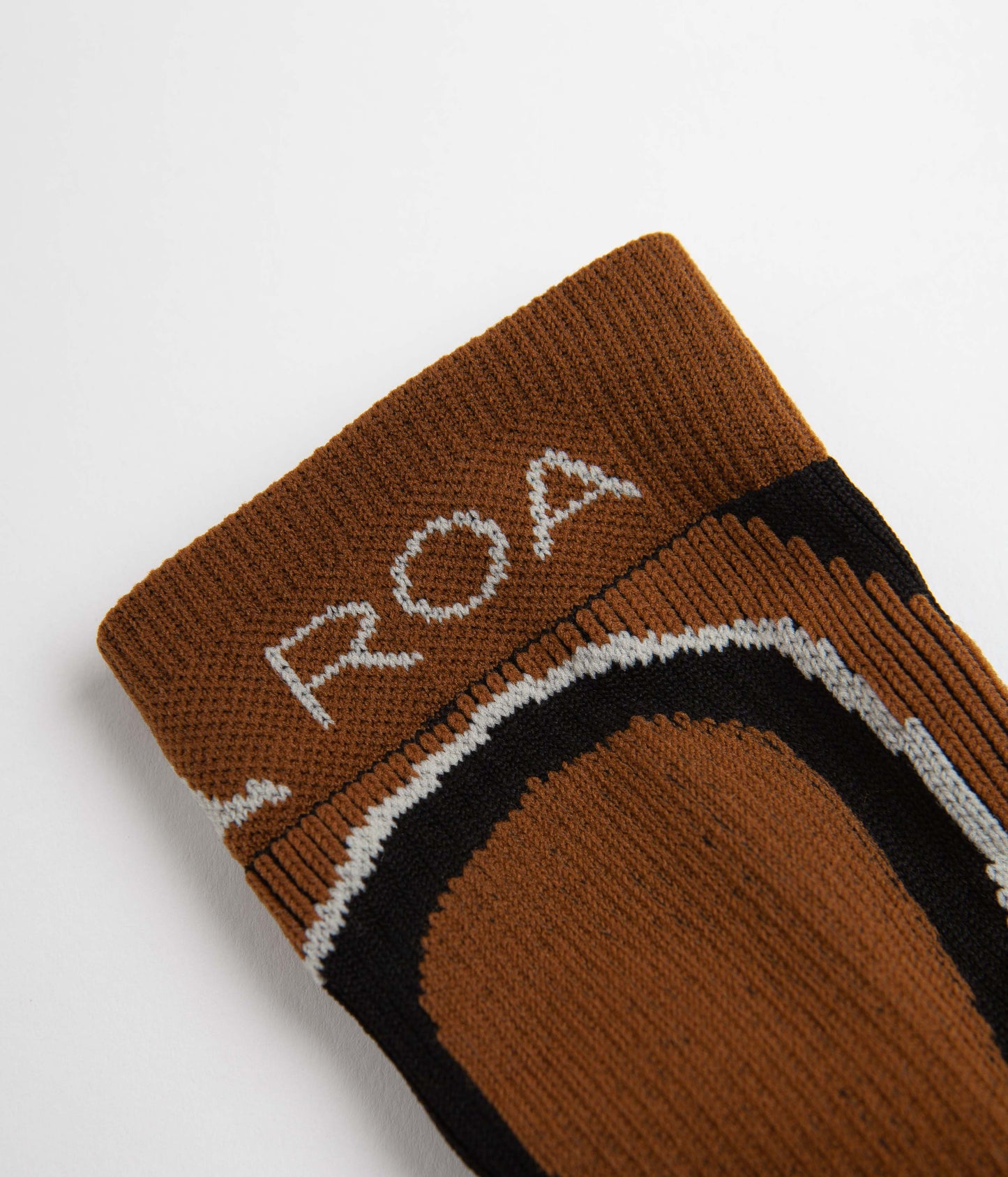 ROA Short Socks - Rust / Black