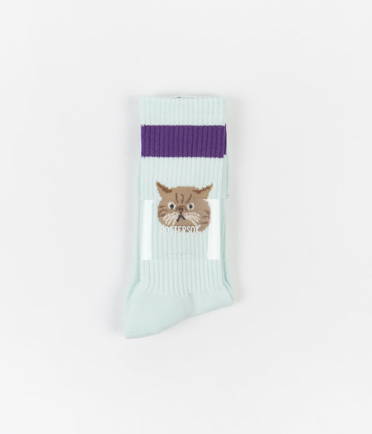 Rostersox Cat Socks - Green