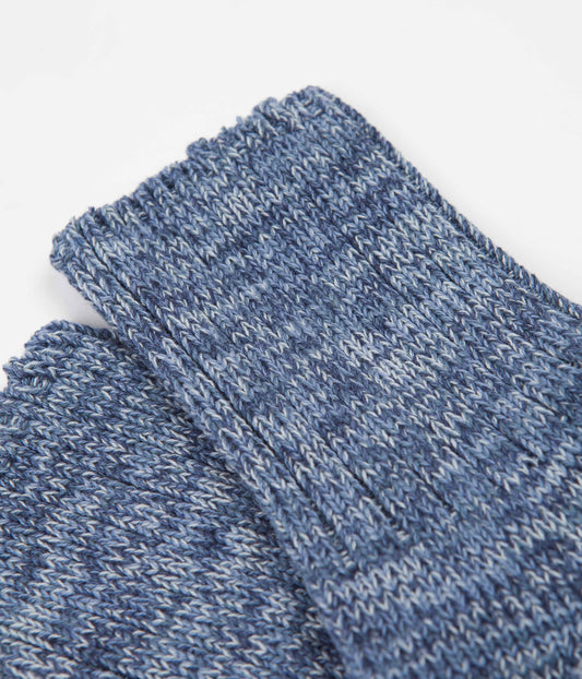 RoToTo Denim Tone Socks - Ice