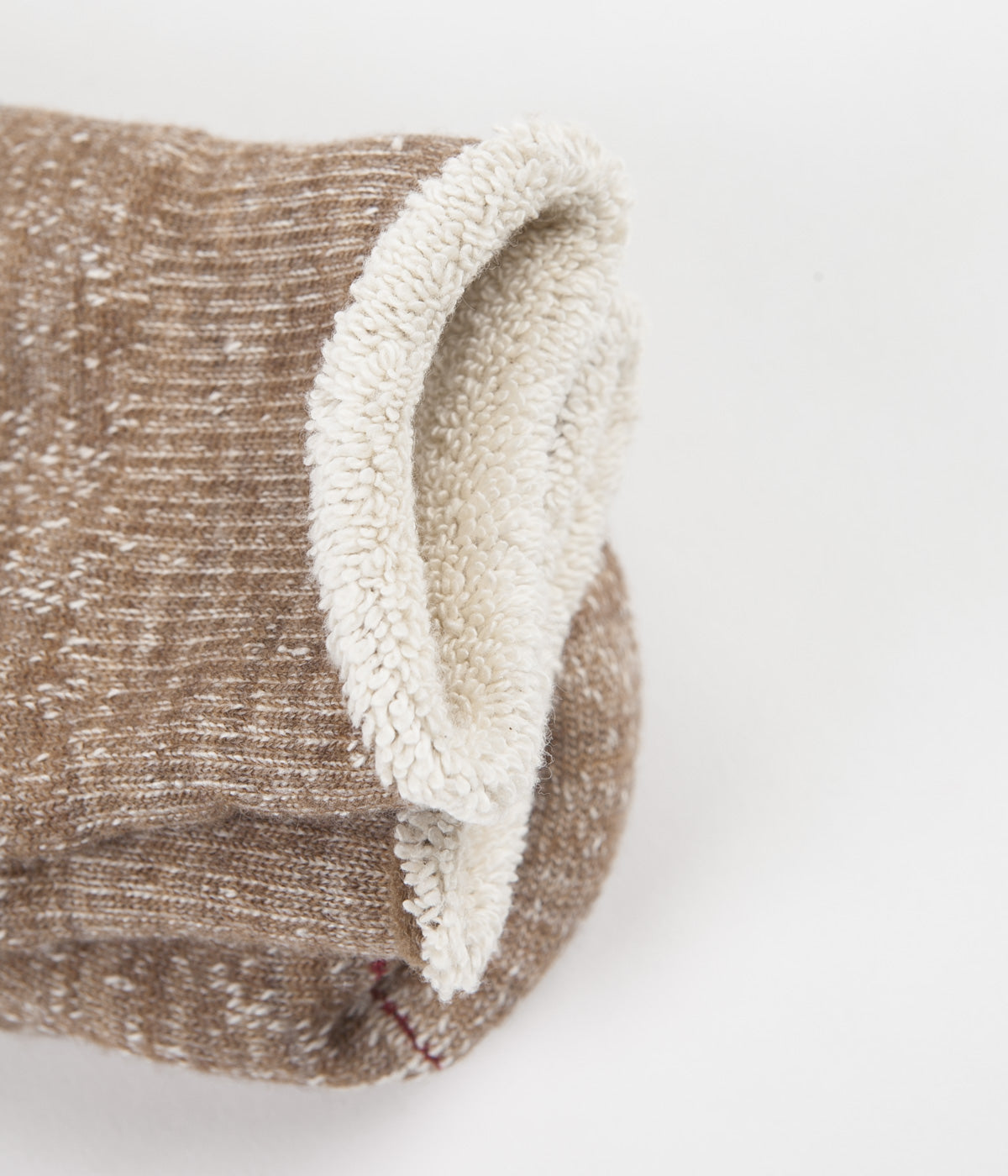 RoToTo Double Face Merino Blend Socks - Camel