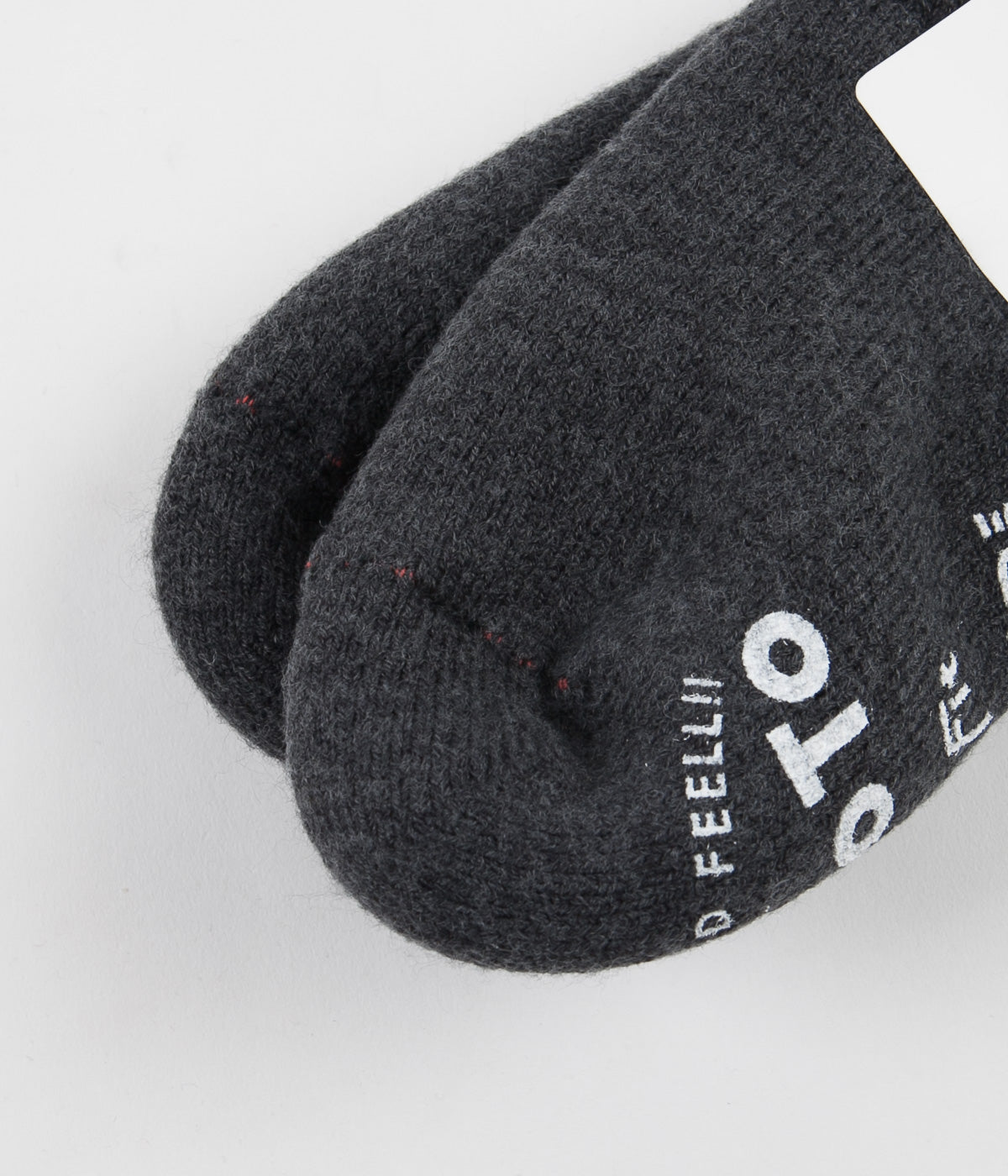 RoToTo Pile Slipper Socks - Charcoal