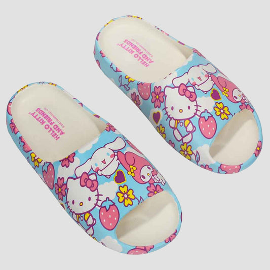 Sanrio Clouds Hello Kitty Slide Sandals
