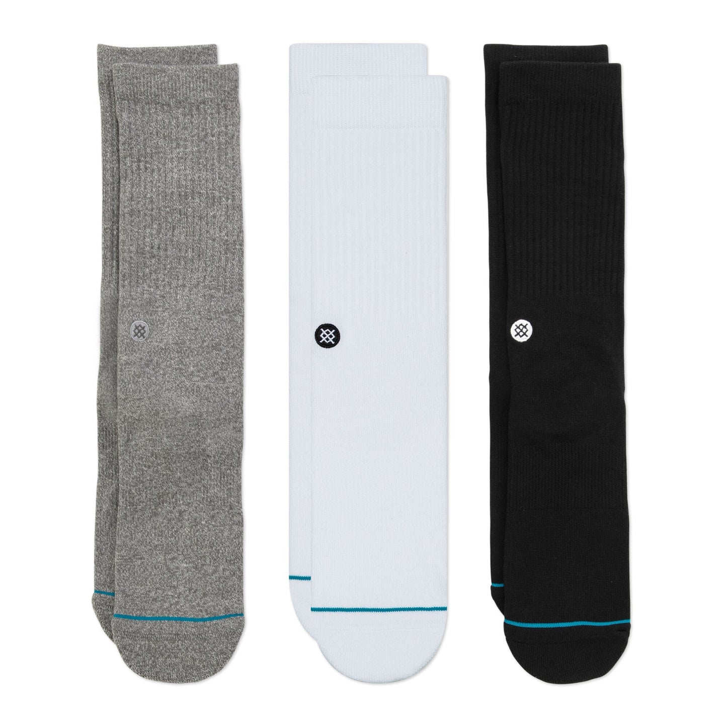 Stance Icon 3-Pack Men's Crew Socks