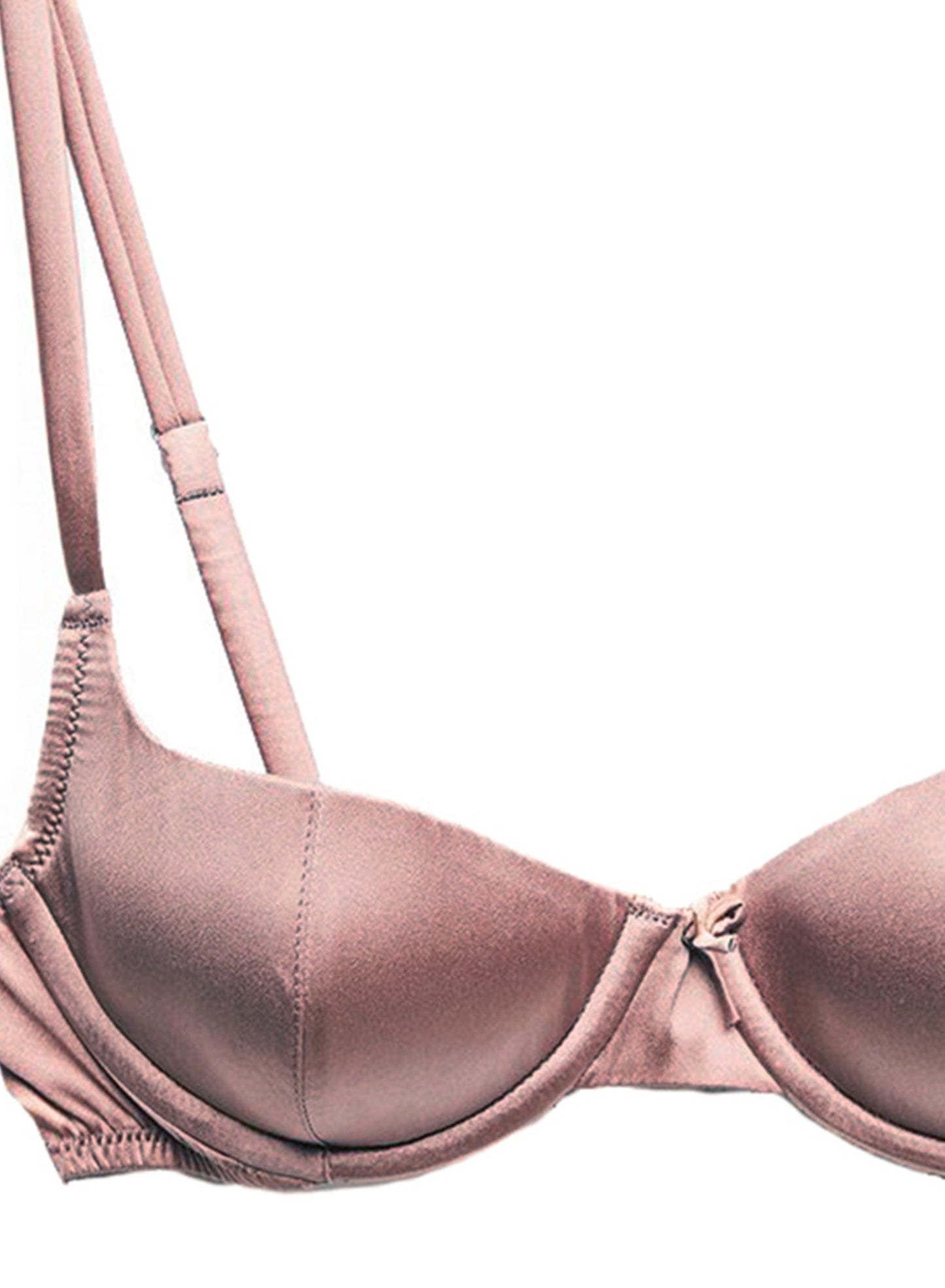 Satin Luxe Balconette Bra